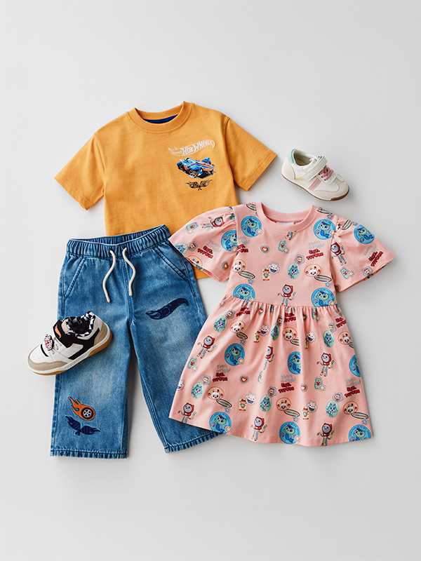 Kids character clothes. Clothes to make every day an adventure. Dress them in the magic of their favourite characters.