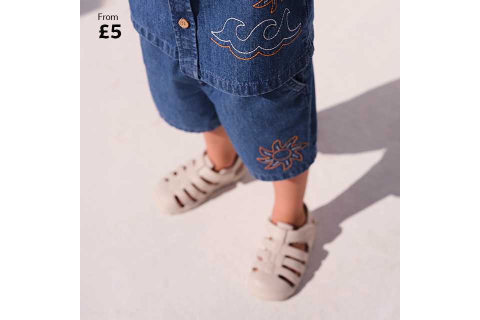 From £3. Shorts.