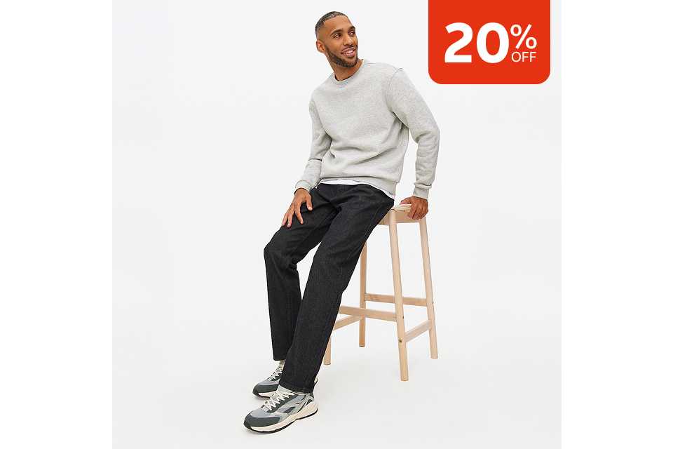 20% off. Shop denim.