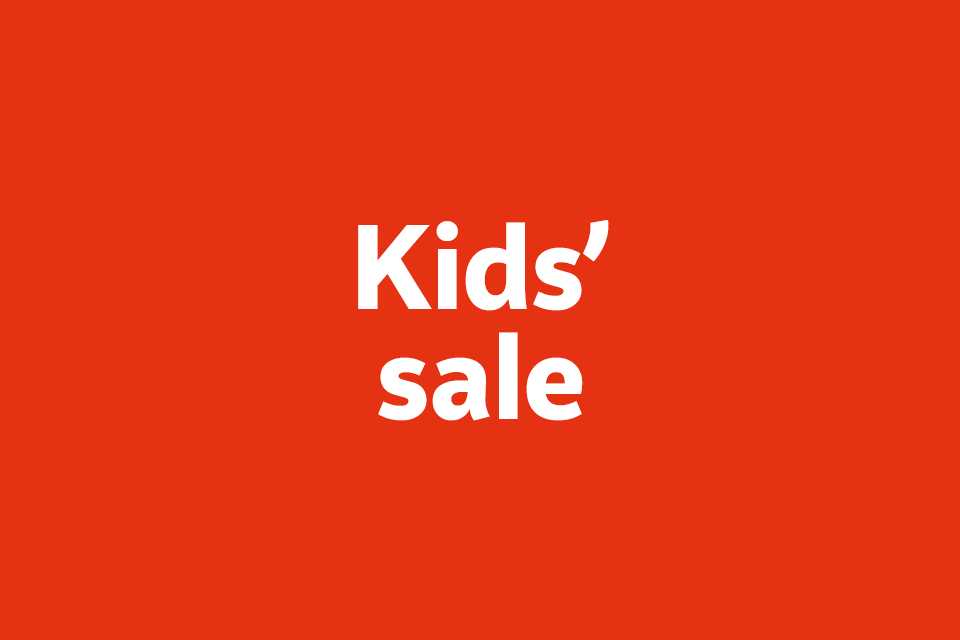 Kids' sale. Shop now.