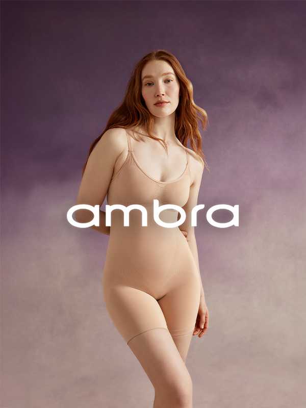 Ambra shapewear. Comfortable, seamfree shapewear from Ambra, now available at Tu.