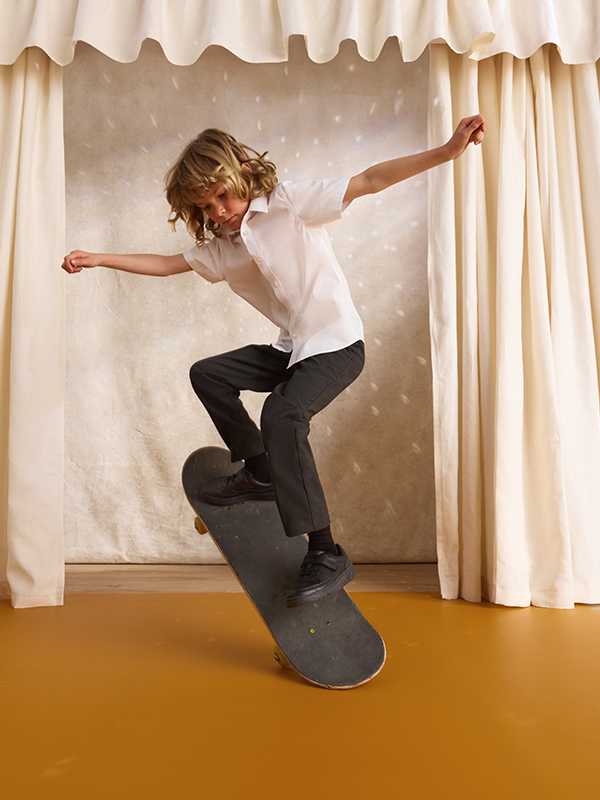 Back to school. From non-iron shirts to reinforced trousers, explore our range of great value uniforms.
