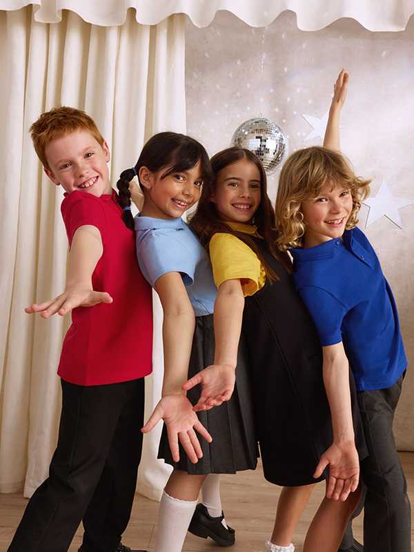 Back to school. From non-iron shirts to reinforced trousers, explore our range of great value uniforms.