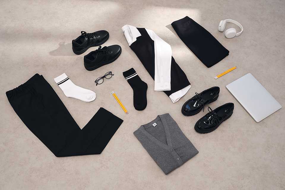 Sixth form & college uniform.