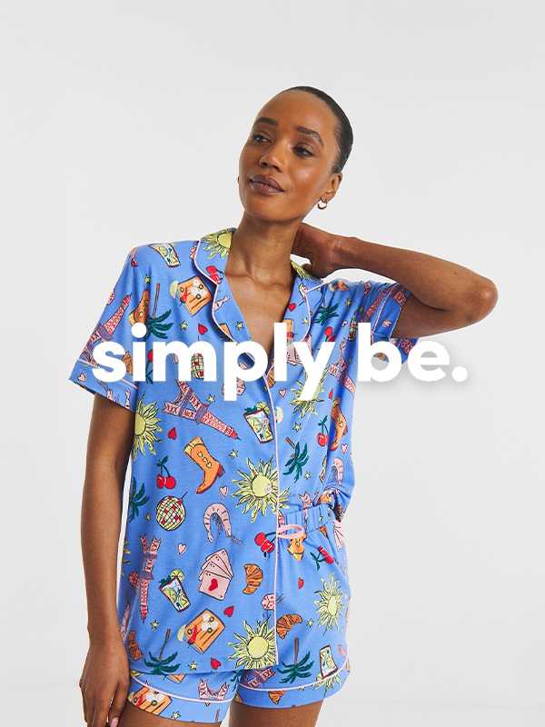 Simply Be nightwear. Style that sleeps well, discover Simply Be nightwear.