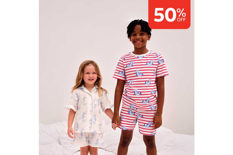50% off. Kids sale.