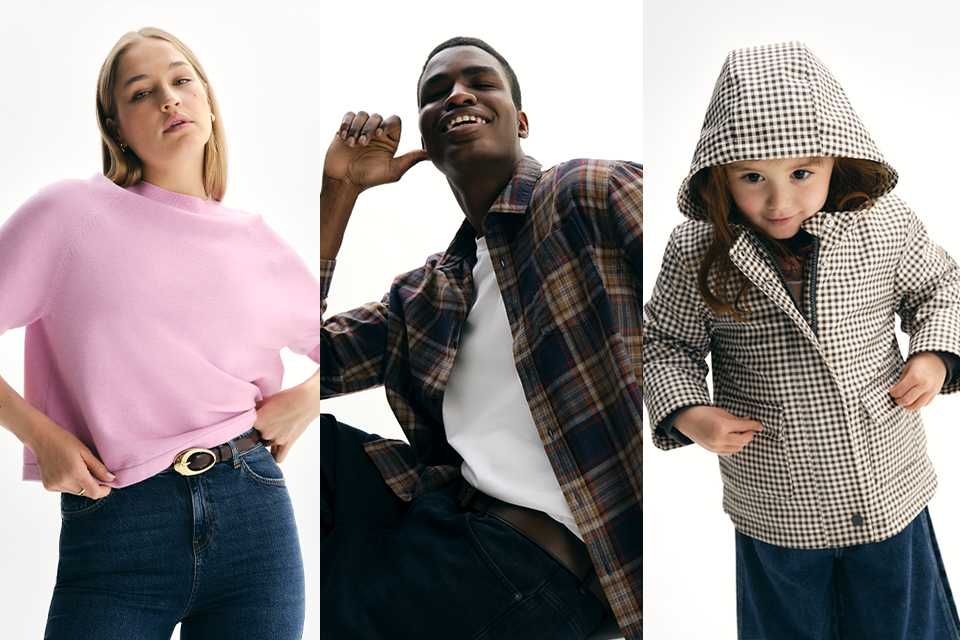Update your wardrobe with effortless transeasonal style at exceptional value. Master the ever-changing forecast with lightweight layers and nostalgic classics, tailored from high-quality, long-lasting fabrics.