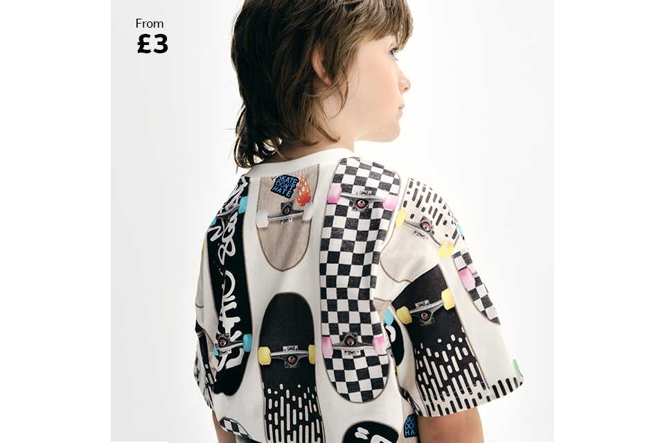 From £3. Tops.