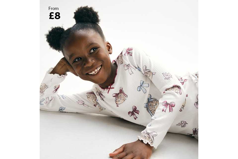 From £8. Nightwear.