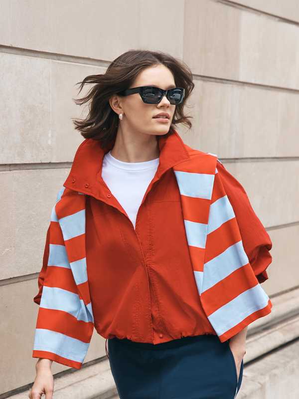 Seasonal refresh. Ease into the season with effortless, transeasonal style.