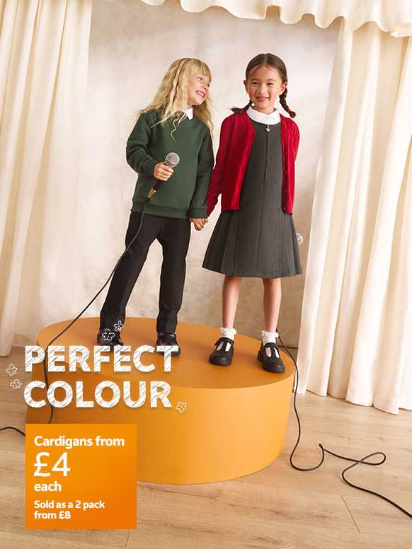 Perfect colour. Cardigans from £4 each. Sold as a 2 pack from £8. Cardigans.