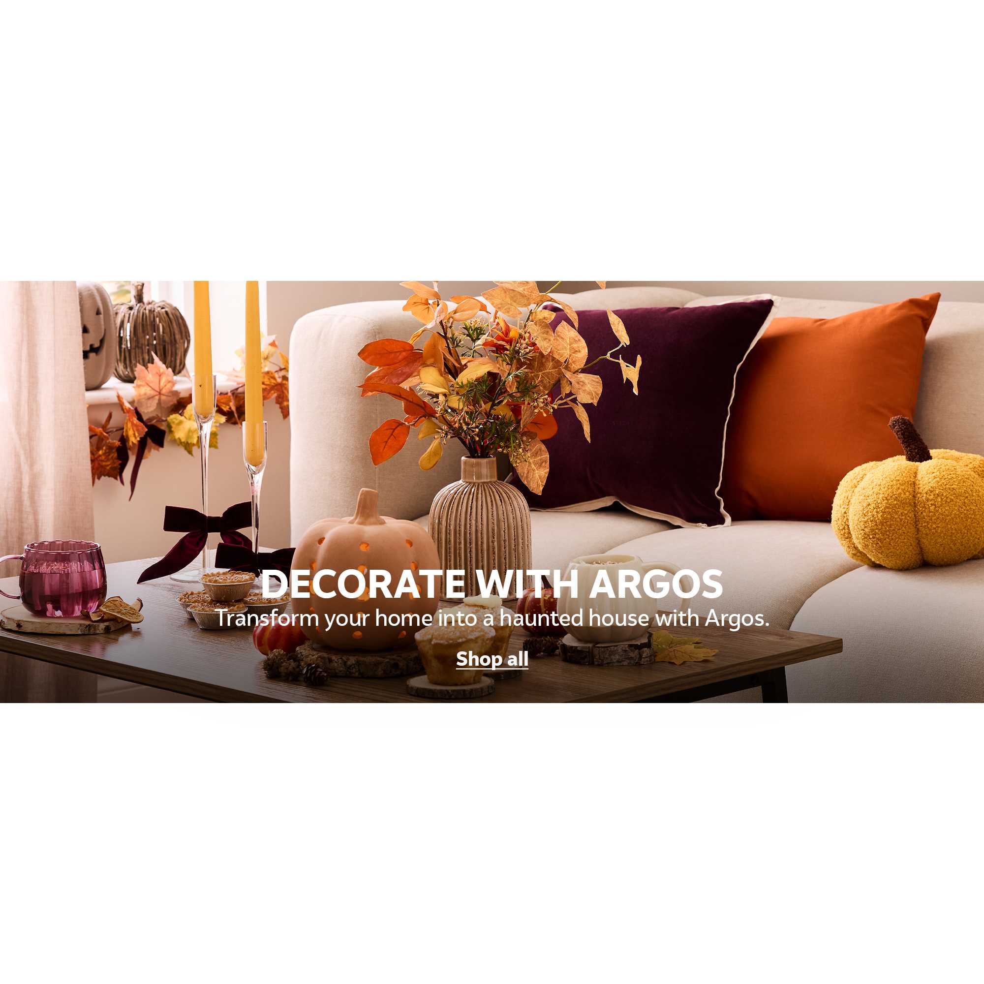 Decorate with Argos. Transform your home into a haunted house with Argos. Shop all.