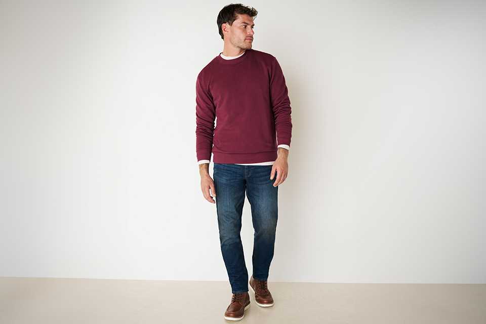 Mens jeans fit guide.