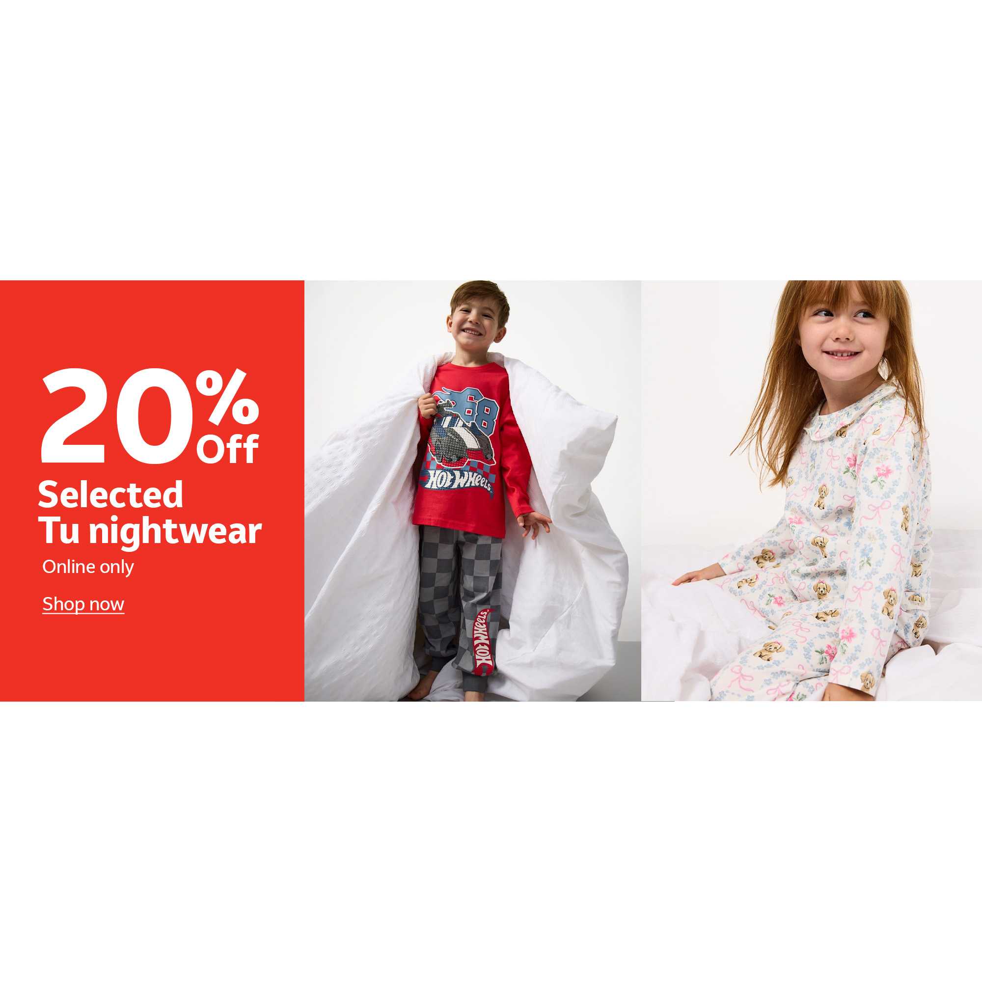 20% off selected Tu nightwear.
