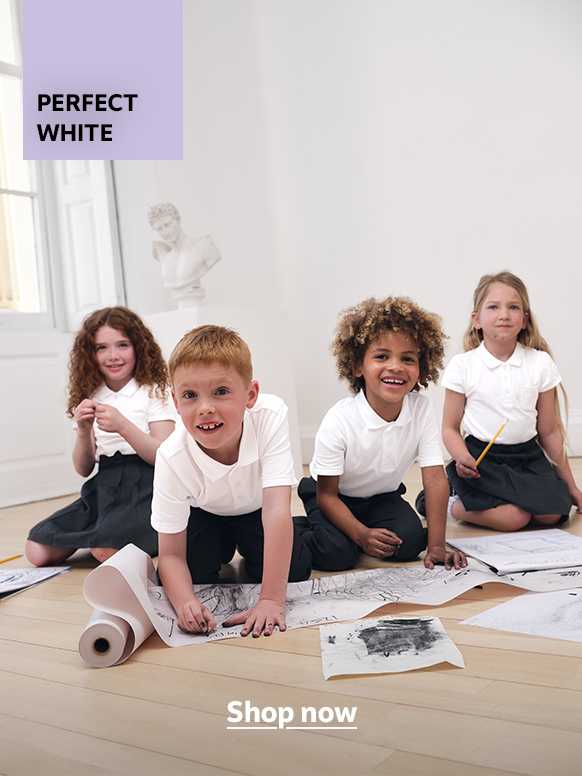 Perfect white. Polo shirts. Shop now.