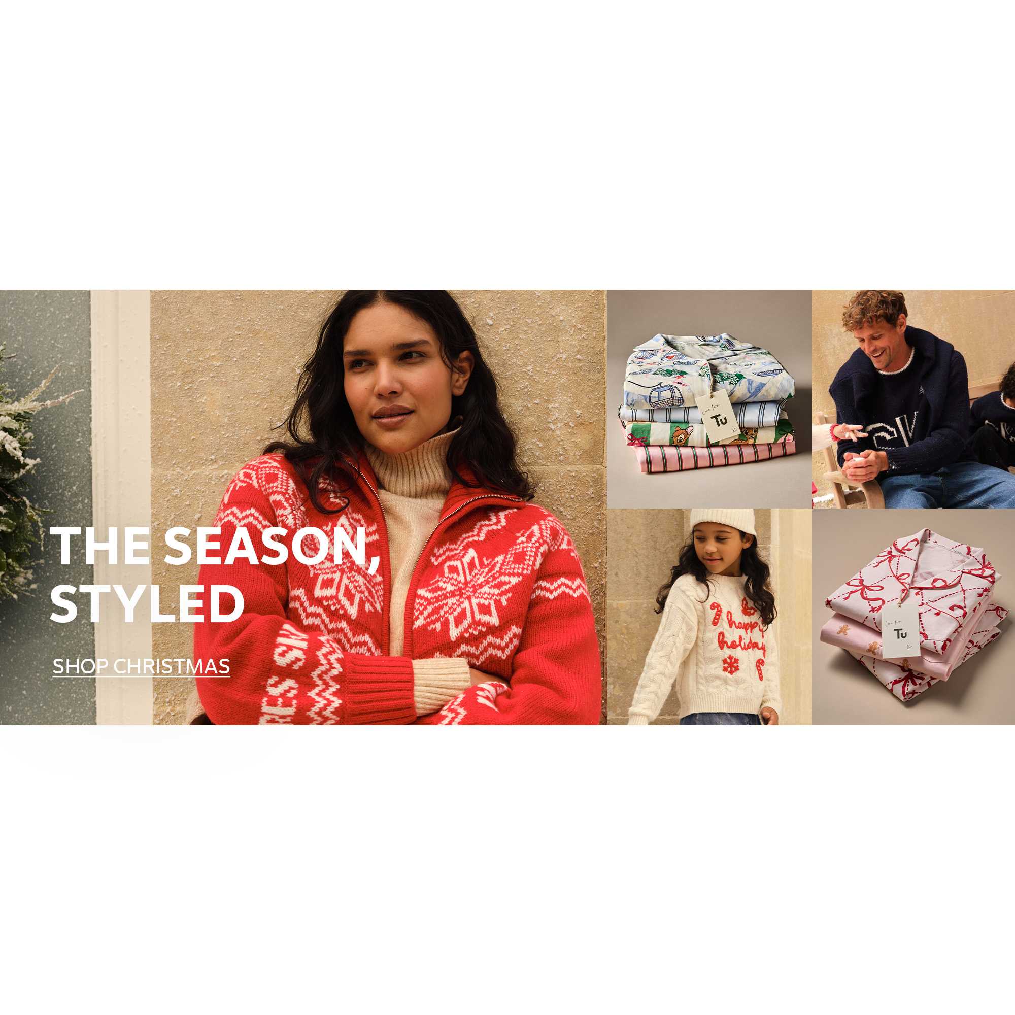 The season, styled. Shop Christmas.