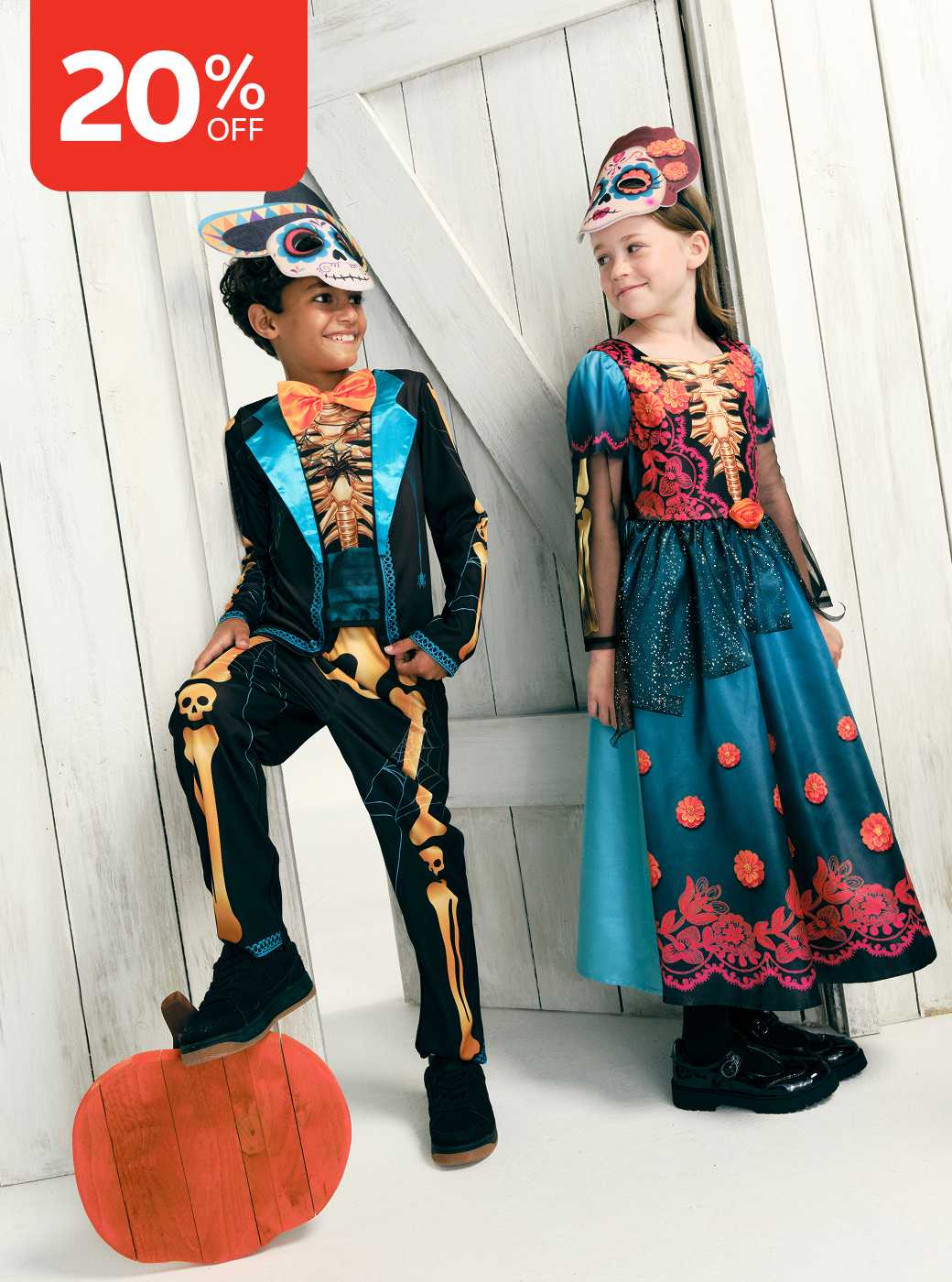 20% off Halloween ready.