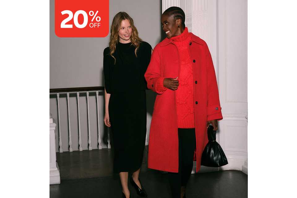 20% off seasonal statements.