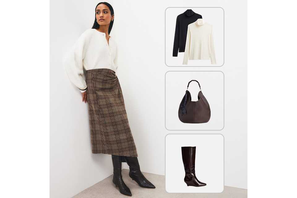 The smart casual winter look.