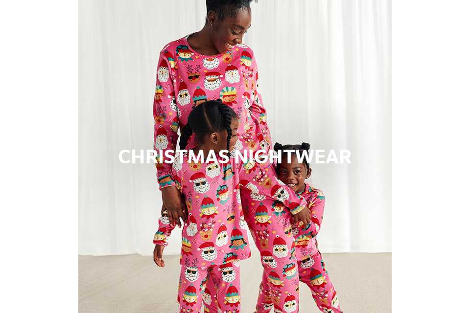 Christmas nightwear.