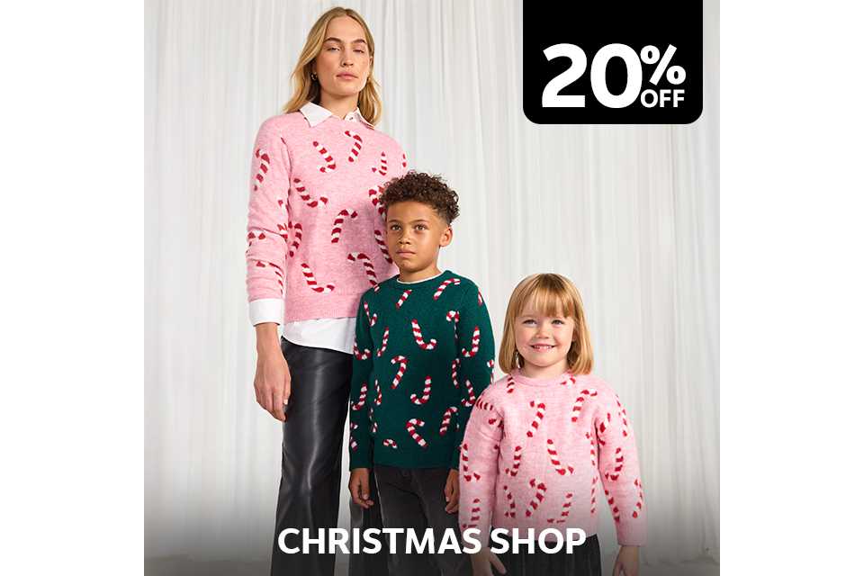 20% off Christmas shop.