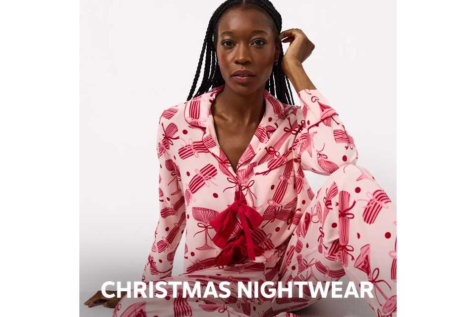 Christmas nightwear.