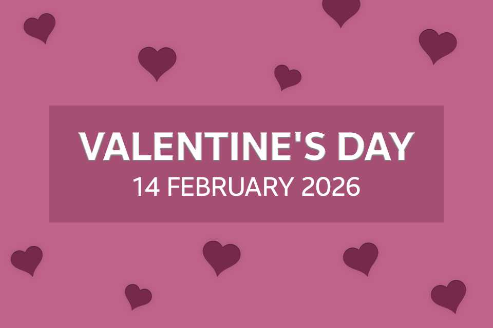 Valentine's Day. 14 February 2026.