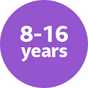 Girls 8-16 years.