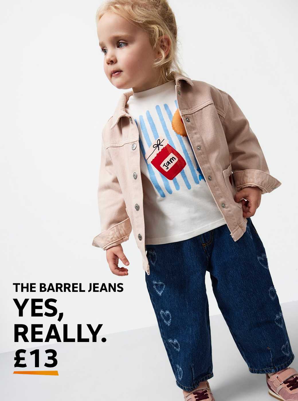 The barrel jeans. Yes, really. £13.