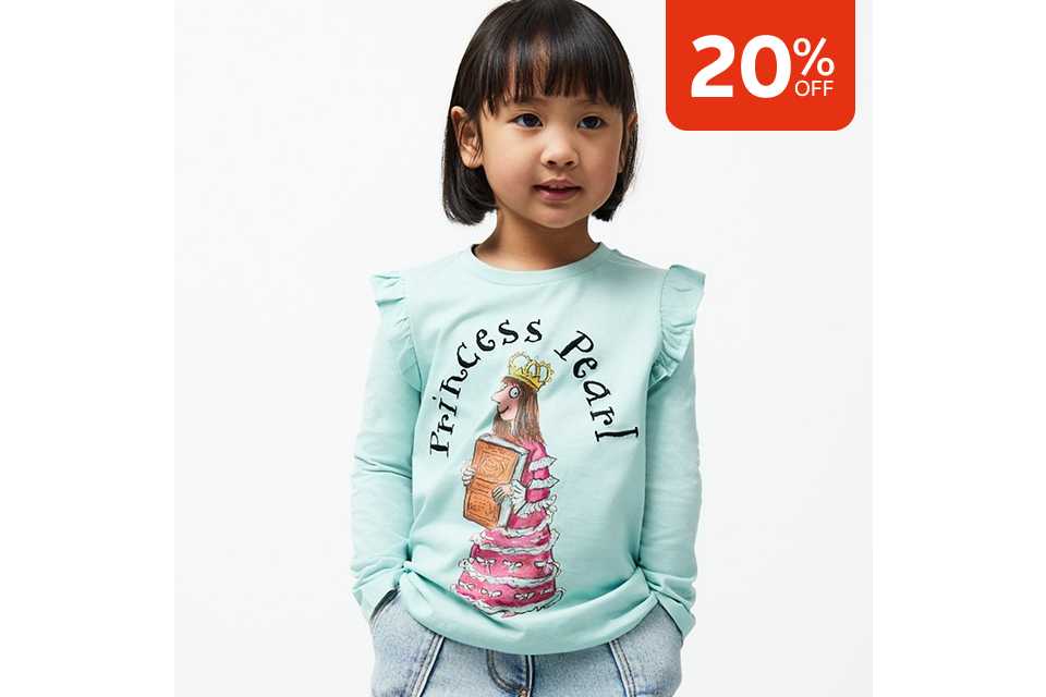 20% off character shop.