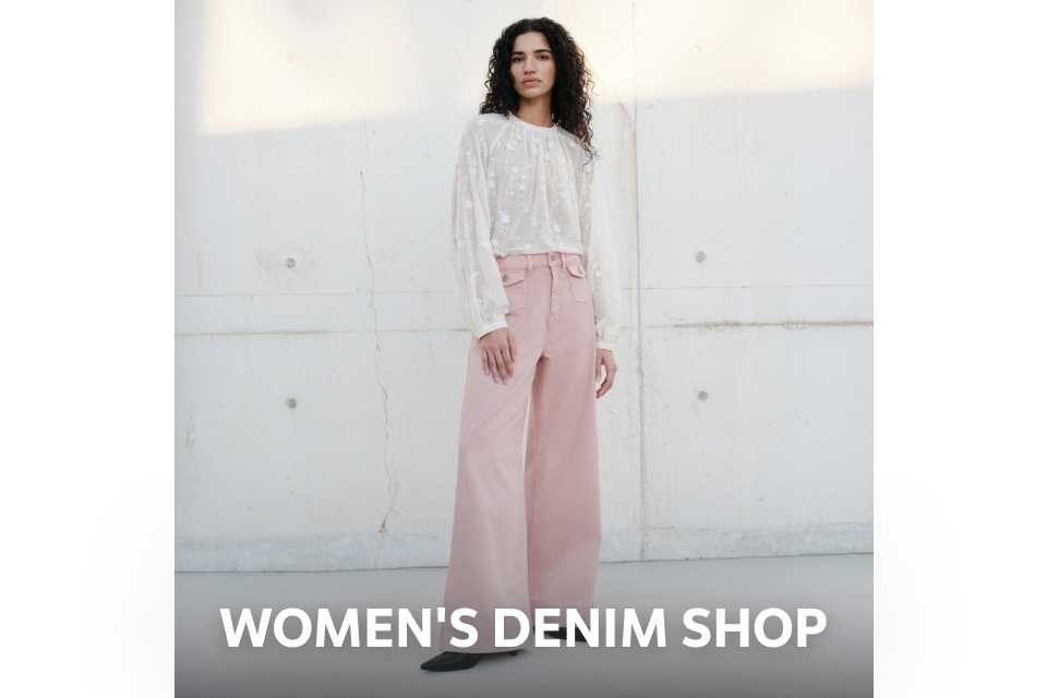 Women's denim shop.