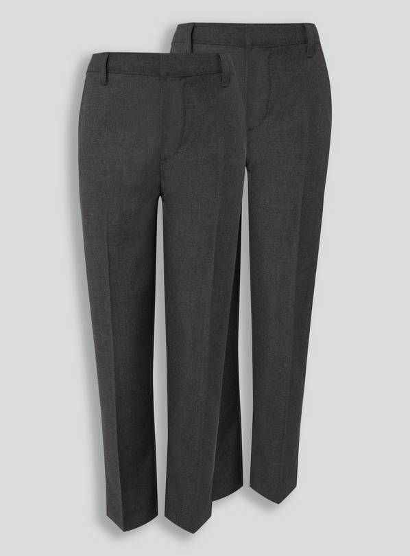 Grey Skinny Fit Trousers 2 Pack 10 years