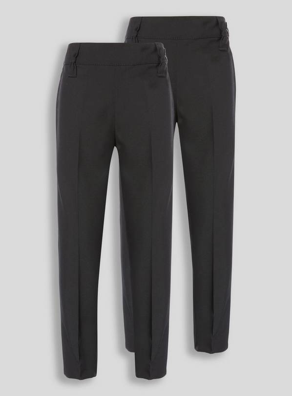 Black Woven Trousers 2 Pack 10 years