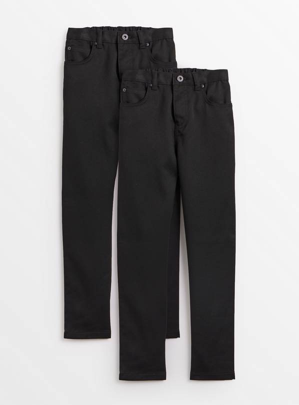 Black Skinny Jean Style Trousers 7 years