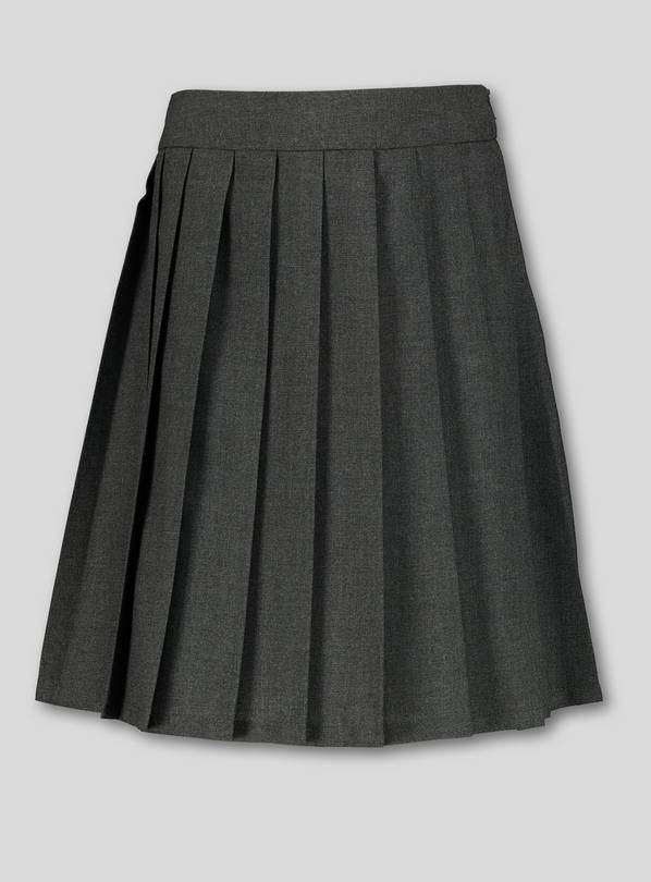 Grey Permanent Pleat Skirt 10 years
