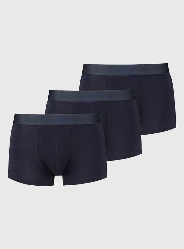 Navy Hipsters 3 Pack XXXL