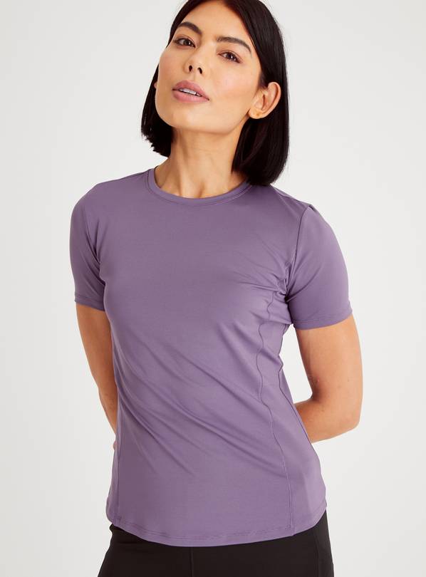 Active Lilac Short Sleeve Top 14