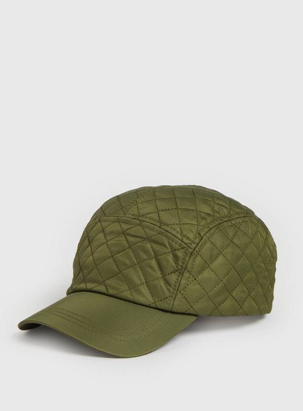 Khaki Quilted Cap 6-9 years