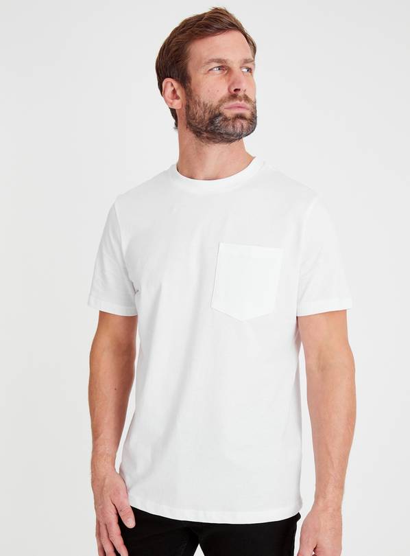 White Organic Regular Fit T-Shirt XXL