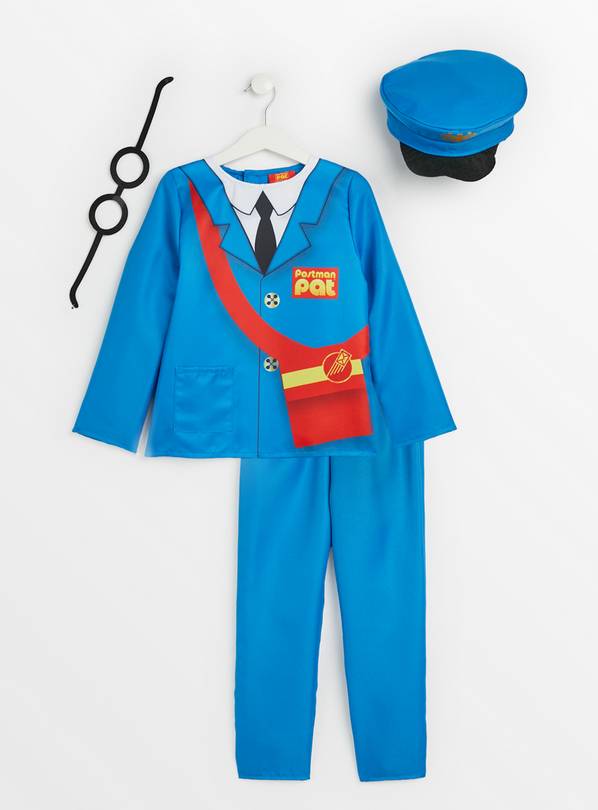 Postman Pat Blue Costume 2-3 years