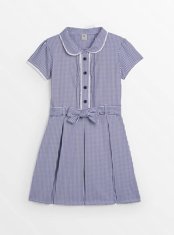 Navy Gingham Dress With Ease Classic School Dress 4 years