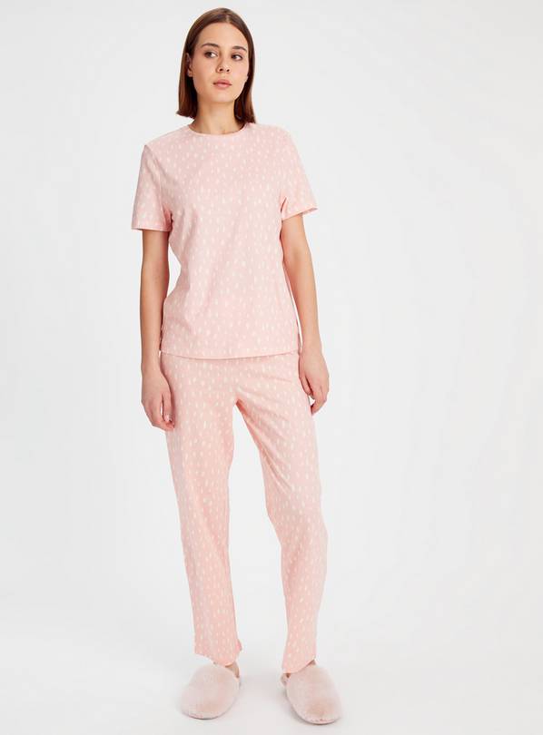Pink Speckled Pyjamas L