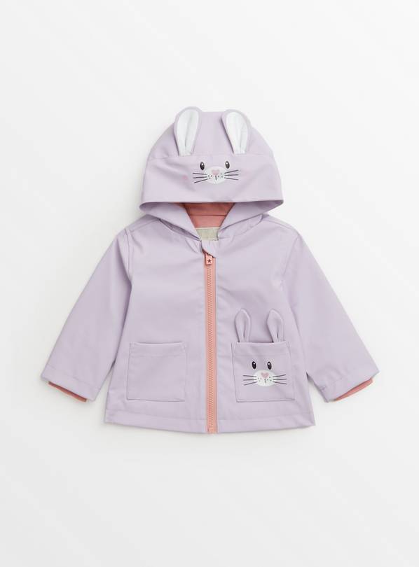 Purple Bunny Pocket Mac 9-12 months