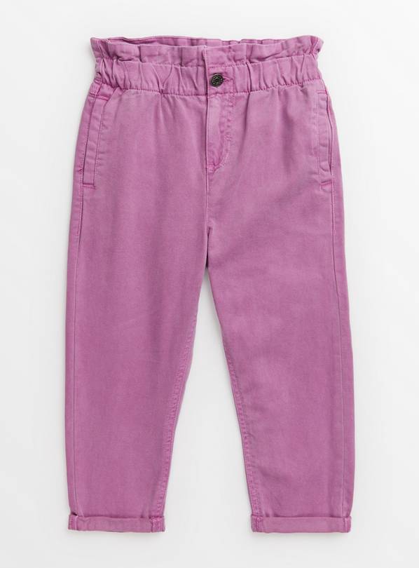 Lilac Paperbag Jeans 12 years