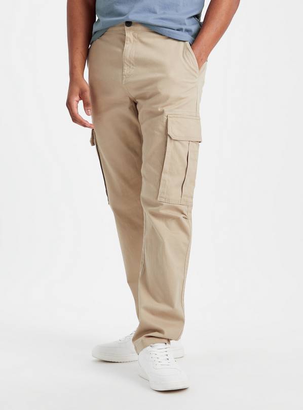 Stone Cargo Trousers  38S