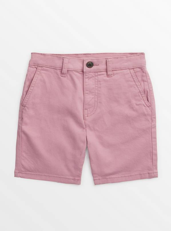Pink Chino Shorts 12 years