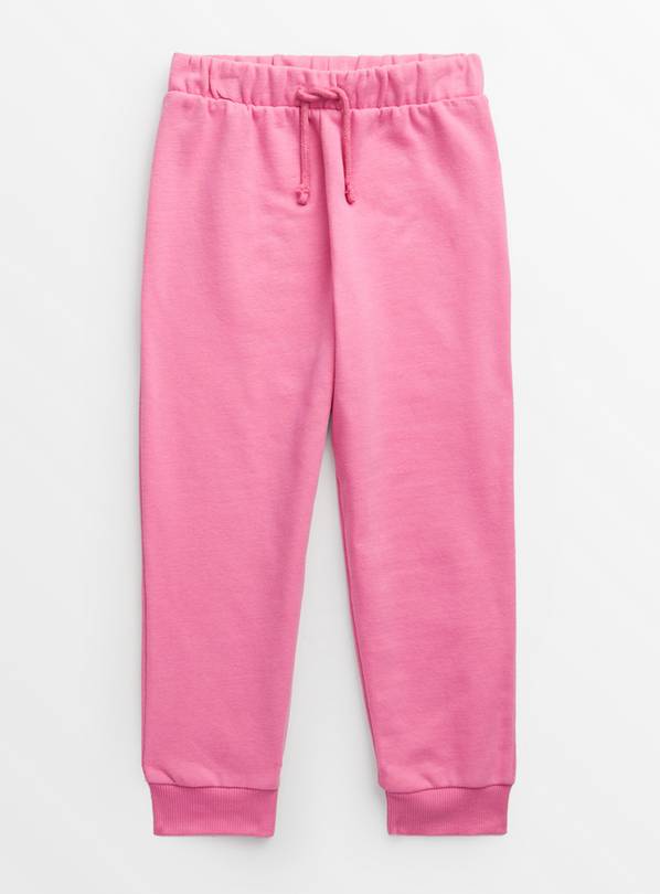 Pink Cuffed Joggers 6 years
