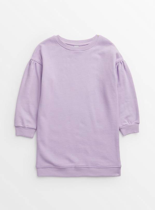 Lilac Sweatshirt Dress 7 years