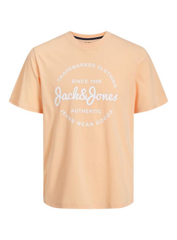 JACK & JONES JUNIOR Orange Jjforest Short Sleeved Crew Neck Tee Junior 12 years