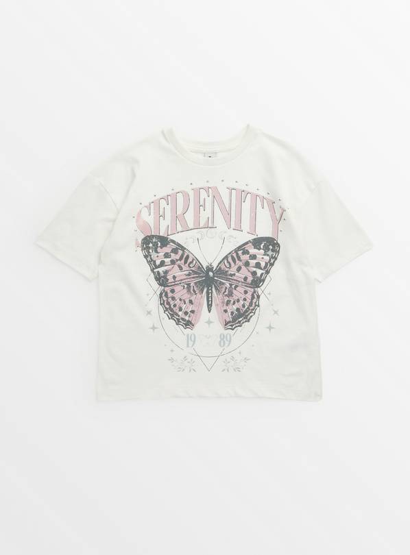 Butterfly Serenity Short Sleeve T-Shirt 10 years